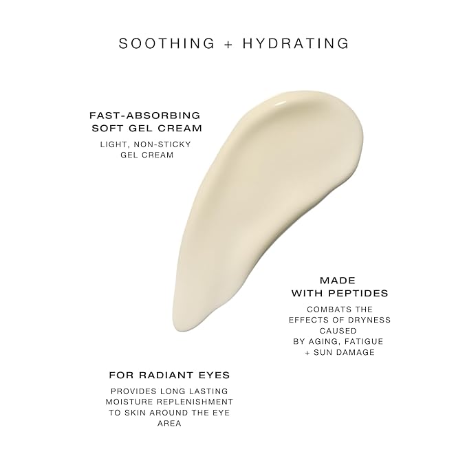 Biba De Sousa, The Eye Gel Cream- Anti-Aging Formula for Wrinkles and Puffiness - Hydrating, Firming & Rejuvenating Eye Treatment (0.5 oz)