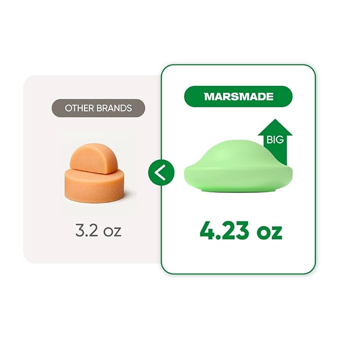 Tea Tree Shampoo Bar 2.0 - Hydrating & Moisturizing Natural Hair Soap Bar Shampoo for Excess Oil Build-Up & Scalp Nourishment - Bathing Soap Solid Shampoo for All Hair Types (120g, 4.23oz)