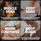 3 Pack Bundle: Coach Soak Recovery Bath Soak, Epsom Salt Bulk, Bath Salts Bulk, 3 Pack Bundle, Total of 9 Pounds (Eucalyptus, Lavender, Citrus)