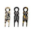 3PCS Prestige Hair Pin for Women, U-shaped Flat Clips, New French Hair Accessories HairPin, Strong Durable, Strong Hold Hair Fork for Women Buns, All Hair Styling Accessories Suitable(Large 4.5in)