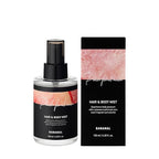 Perfumed Hair Mist for Women – Castor Oil for Shine & Long-Lasting Scent, Clean Hair Perfume & Body Mist – Botanical Waters & 17 Amino Acids, Sulfate, Paraben, Silicone-Free – Peach Floral Musk, 125ml