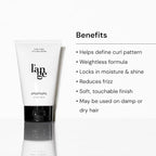 L'ANGE Hair Styling Cream for Curly Hair, Defines and Enhances Curl Pattern, Hydrates , Reduces Frizz, Sulfate, Paraben and Silicone Free, 8 oz