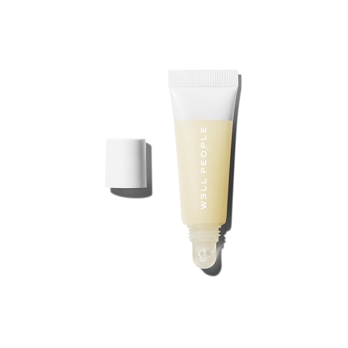 Well People Poutlove Peptide Lip Balm, Hydrating Sheer Tinted Lip Treatment with Peptide Complex, Murumuru Butter & Sesame Seed Complex for a Plumper, Smoother-Looking Pout, Coconut