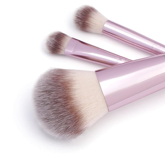 22 Pcs Makeup Brushes Set, MAGEFY Professional Makeup Brushes Wooden Handle Cosmetics Brushes Foundation Concealer Powder Face Eye Make up Brushes Kit(Pinkgold)