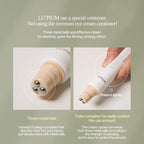 LU'PIUM Extreme Tension Eye Cream – Vegan Hydrating Eye Cream with Peptide Complex and 5 Plant Phytomucin, Moisture & Skin Comfort, Inspired by Korean Skincare