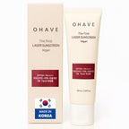 OHAVE Sunscreen SPF 50+ PA++++ Broad Spectrum Sunblock | Lightweight, Non-Greasy & Water-Resistant | Moisturizing UV Protection for Face & Body | UVA/UVB Defense | For Sensitive & All Skin Types