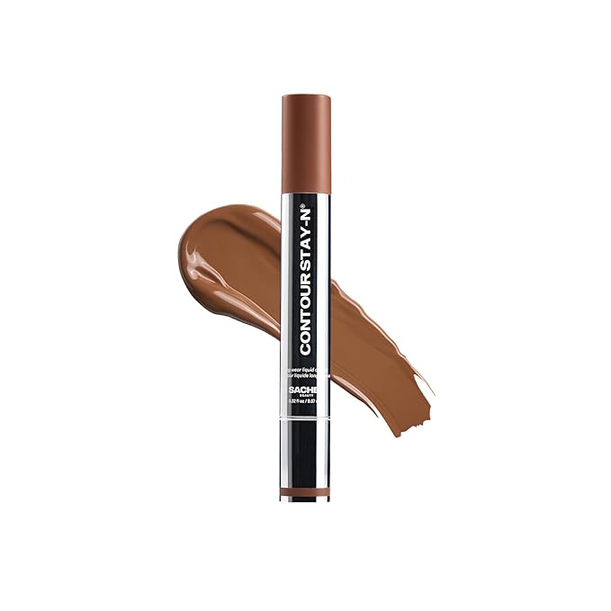 Sacheu Liquid Contour STAY-N Long Wear Cream Contour Makeup — Long Lasting, Blendable, & Lightweight Formula — Vegan & Cruelty-free, Giving Boss