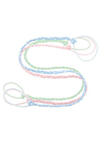 Rip Tie 24" x 2.5mm Soft Hair Tie for Women, 3 Pack Tropical – Tangle Free Ponytail Holders – Prevents Hair Damage – Ideal for Activities like Surfing, Exercising, Running, and More