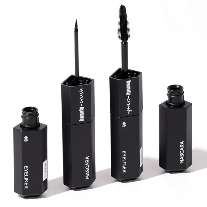 2 in 1 Black Eyeliner Mascara Waterproof
