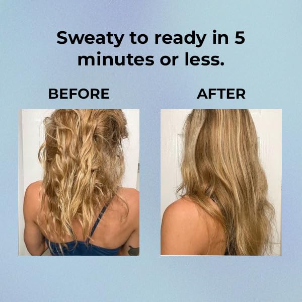 SWAIR Showerless Shampoo 8oz. Dry Shampoo Alternative | Cleans Hair Without Suds, Rinsing or Residue | Alcohol Free