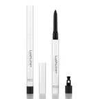Rumi Cosmetiques LushLine+ Waterproof Eyeliner Pencil For Older Women - Smudge Proof, Long-Lasting, Non Toxic, Soft Glide - Safe For Sensitive Eyes (Natural Black)