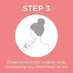 Spongelle Bulgarian Rose Wild Flower Buffer Body Scrubber | Bath & Shower Loofah for Women | Exfoliator with Body Wash Infused Sponge | 14+ uses