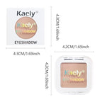 evpct Matte Mauve Pink Single Eyeshadow Palette Makeup for Older Women, Nude Pink Cream Eye shadow Palette Single for Older Women Matte, High Pigment Long Lasting Monochrome Eyeshadow, sombra de ojos