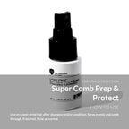 Number 4 Leave-in Conditioner Spray, 1.45 oz, Super Comb Prep & Protect, Heat Protectant for Hair, Color Protecting, Anti-Aging, Frizz Control, Unisex, All Hair Types