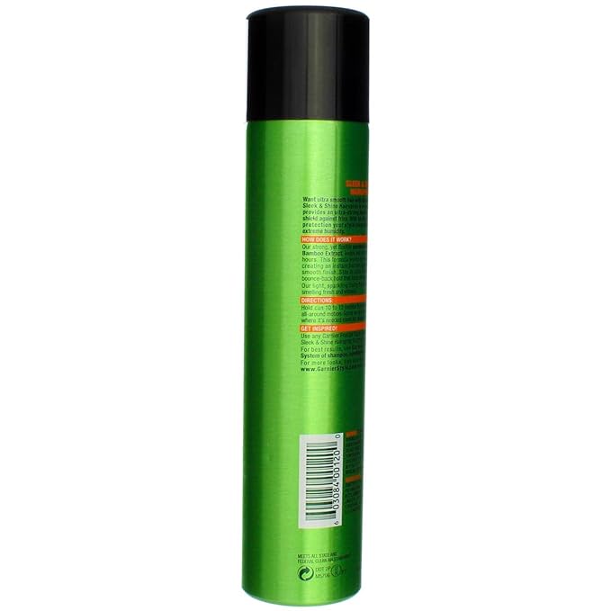 Garnier Fructis Style Anti-Humidity Hairspray Sleek & Shine 8.25 oz (Pack of 1)