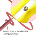 evpct 3Pcs Red Rose Deep Pink Vermilion Red Matte Long Lasting Wear Lip Liner Pencils Makeup Set for Shaping & Sculpting Lips, No Transfer Waterproof Lip Liner Crayon lipliners Lipstick Pencil 1+15+17