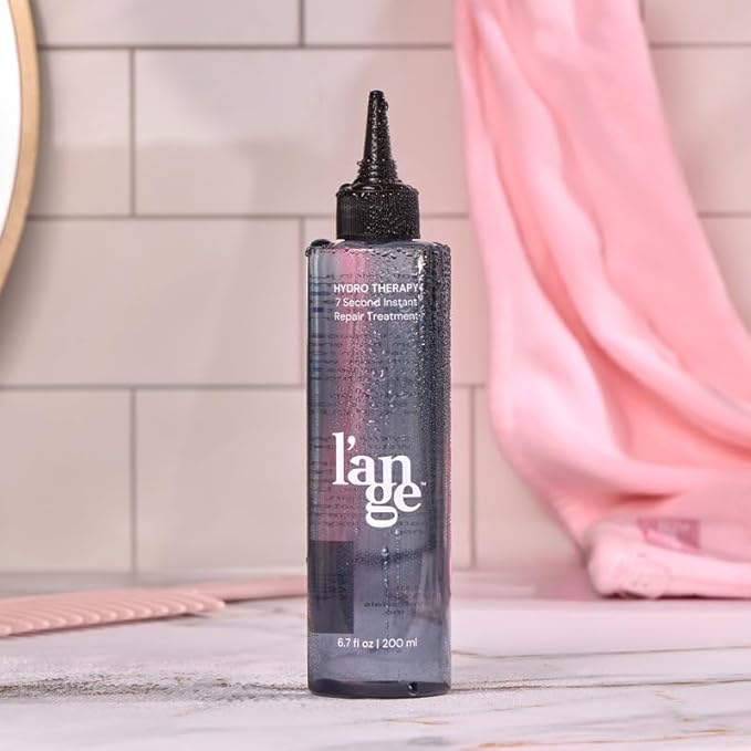 L'ANGE HAIR Hydro Therapy 7 Second Instant Repair Treatment | Lamellar Technology | Hydrates | Detangles | Smooths Strands | Reduces Frizz | Paraben-Free | Safe for Color-Treated Hair
