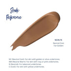 Best Bronze Bombshell Body Makeup - Tattoo Cover Up Makeup & Body Foundation Waterproof - Tattoo Concealer Waterproof for Scars, Varicose Veins Cover Up & Leg Foundation (NC45.75 Tan Golden)