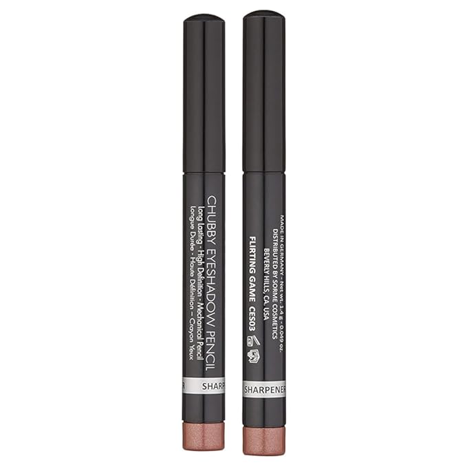Sorme' Treatment Cosmetics Jumbo Mechanical Eyeshadow Pencils, Flirting Games, 0.16 oz.