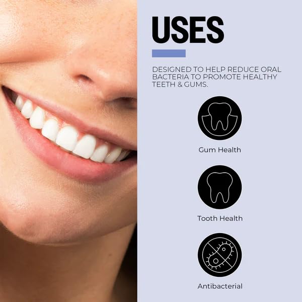 PurO3 Ozone Tooth & Gum Support – Ozonated Organic Olive Oil & Essential Oils for Complete Oral Care & Fresh Breath, Natural Fluoride-Free Solution for Deep Cleaning, Peppermint/Stevia, 2 Fl Oz Gel