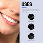 PurO3 Ozone Tooth & Gum Support – Ozonated Organic Olive Oil & Essential Oils for Complete Oral Care & Fresh Breath, Natural Fluoride-Free Solution for Deep Cleaning, Peppermint/Stevia, 2 Fl Oz Gel