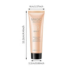 2 Pcs BB Cream Full Coverage Foundation,Hydrating Natural skin tone)