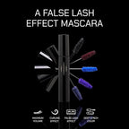 Radiant Professional Lengthening Mascara with silicone brush – Smudge-Proof Curl Mascara Volume and Length for Sensitive Eyes, Cruelty Free, Ideal for Mature & Young Women, 0.43 oz (01 Black)