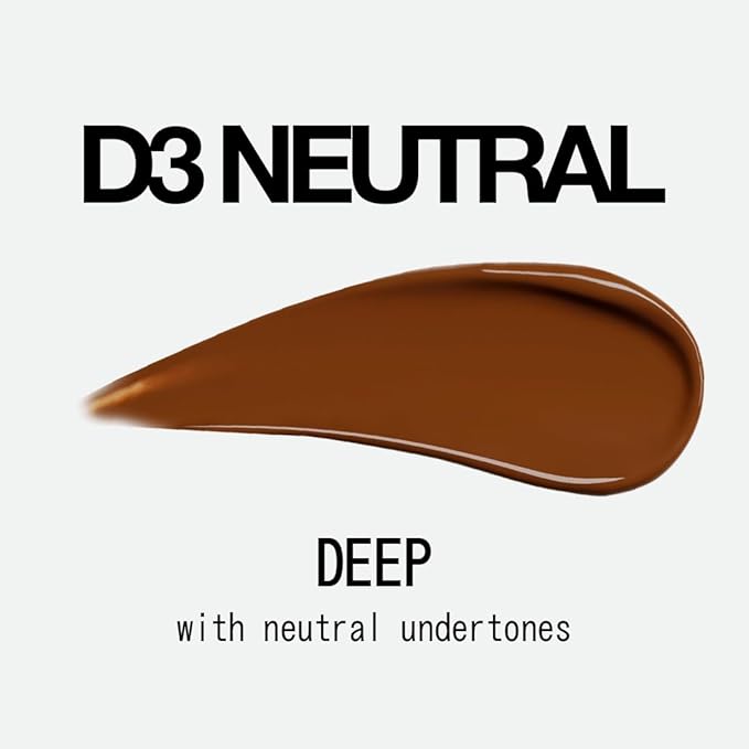 about-face THE PERFORMER Skin-Focused Foundation D3Neutral – Medium Coverage, Long-Wear, Breathable & Buildable Base – Clean, Vegan, Hydrating Formula with Blue Agave & Chlorella – 1.08oz