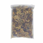 3200 Pcs Elastic Rubber Bands Small Hair Ties Hair Rubber Mini Hair Bands Hair Elastics Tiny Soft Holder Ponytails for Girls (Mixed Brown)