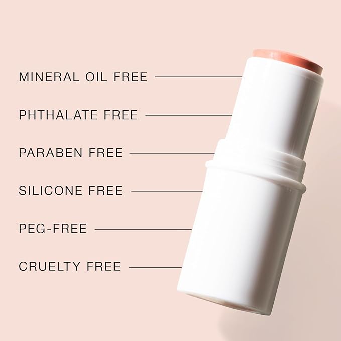 Boomstick Golden Peach ™ - Warm, Coral-Peach Blush Stick and Lipstick - Multistick, Vegan, Makeup for Older Women and Mature Skin Boom Stick By Cindy Joseph