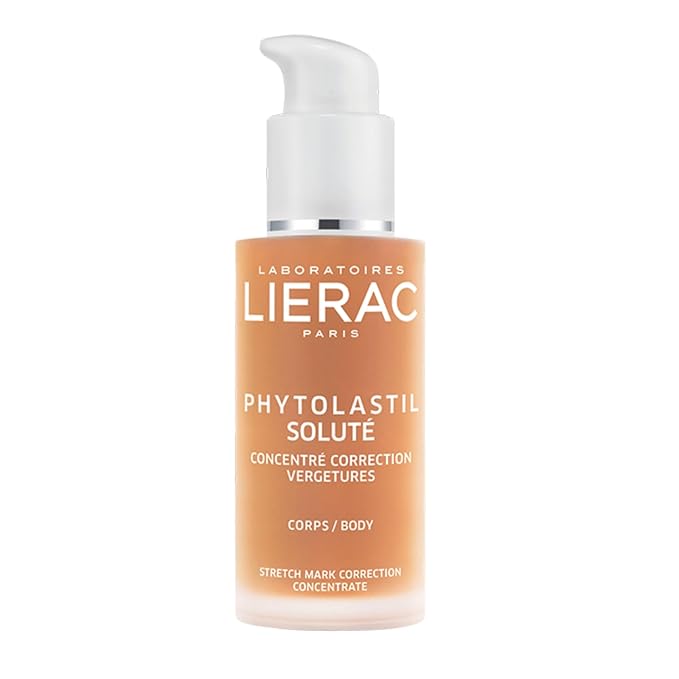 Lierac Phytolastil Stretch Mark Removal Serum - Firms Skin, Fades Cellulite, Diminishes Stretch Marks on Breasts, Abdomen, Hips and Thighs - Hydrating & Firming for All Skin Types - 75ml