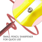 evpct 3Pcs Orange Reddish Brown Chestnut Matte Long Lasting Wear Lip Liner Pencils Makeup Set for Shaping & Sculpting Lips, No Transfer Waterproof Lip Liner Crayon lipliners Lipstick Pencil 9+10+12