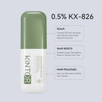 Kintor 0.5% KX-826 Hair Density Serums, DHT Blocker, Hair Repair, Thicker, Strengthening, Fuller-looking Healthier Hair, Reducing Hair Loss, for Men and Women, for All the Day, 60ml