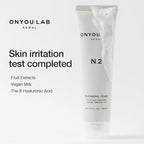 ONYOU LAB N.2 Cleansing Foam | Deep & Hydrating Formula | Fruit Extracts | Vegan Milk | Charcoal Capsule | Creamy Microbubbles | All Skin Types | Korean Skincare (NET 5.07 FL. OZ. / 150 ML)
