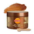 Carroten Gold Shimmer Tanning Gel | Browning Indoor/Outdoor Tan Accelerator | Non-Greasy, Water-Resistant with Carrot & Coconut Oil | Vitamin A & E For Moisture & Hydration | 5 Fl Oz + Spatula