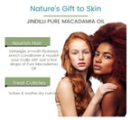 Pure Macadamia Oil-Australian Cold-Pressed Refined, Filtered, All-Natural, Cruelty-Free-Travel Moisturizer for Hair, Skin, Nails, Massag-Sensitive Skin, Eczema, Rosacea and Psoriasis-3.4 oz