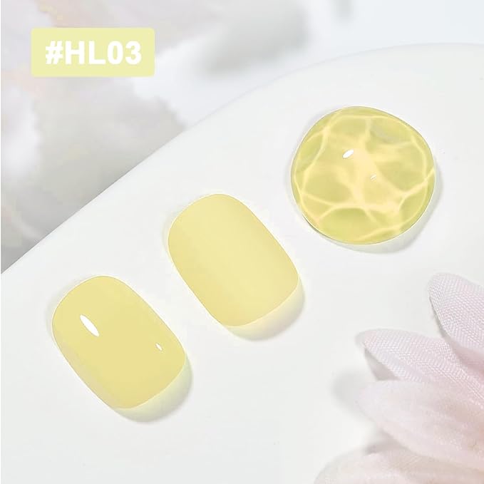 16.5ml Lemon Yellow Nail Polish Large Volume Quick Drying Nail Polish, Fast Drying and Long Lasting Color Nail Art DIY Home Manicure Gift for Women