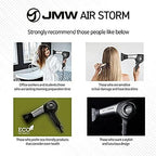 JMW Korean Professional Salon Hair Dryer AIR Storm-1600W BLDC, Fast Drying, Powerful Cold Wind, Lightweight, Quiet and Long-Lasting