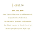 Luxe Perfumes by Amitabh Bachchan | Flamboyance Black Long Lasting Perfume For Men & Women | Cologne - Floral Sweet Fragrance | Birthday - Gifts | Everyday Essentials | 100Ml