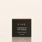 DIME Beauty Luminosity Eye Serum, Eye Cream Treatment With Caffeine for Dark Circles and Puffiness, 0.5 oz / 15 mL