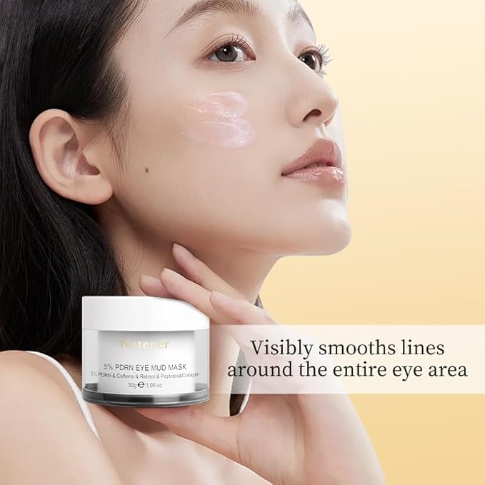 5% PDRN DIY Under Eye Patches Custom Fit on All Face, Under Eye Cream Mask for Puffy eyes, Dark Circles & Wrinkle | Caffeine, Retinol, Collengen, Peptides, Hyaluronic - Korean Popular EyeCare 1.06OZ