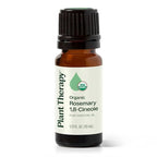 Plant Therapy Organic Rosemary Essential Oil 100% Pure, USDA Certified Organic, Undiluted, Natural Aromatherapy, Therapeutic Grade 10 mL (1/3 oz)