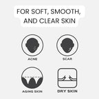 Yu-Be Facial Mask: Revitalizing Aloe Vera | Plant-Based Konjac Sheet Mask Soothes, Plumps, & Hydrates Face | Supports a Smoother-Looking Complexion | Supports Firmer, Hydrated Skin - 6 sheets