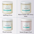 Sumbody Exfoliating Body Salt Scrub (21oz) Dragon Fruit, Antoxidant Rich, All Natural, USA Made, Self Care Gifts For Women, Teens, Men Sensitive Skin Nourishing, Hydrating, Non-Toxic