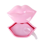 20pcs Pink Lip Masks Sheet,Moisturizing Crystal Collagen Gel Anti-Aging Lip Patches,Reduces Lip Lines Plump Dry Lips Lip Care with Box