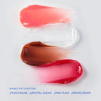 LipLock Jelly Serum, Korean Skincare for Dry Lips, Long-Lasting, Hydrating, Plumping, Glossy Mask with Rose PDRN, Carrot Collagen, Pillow Peptide, Moisturizing Tinted Lip Balm. (Grape Crush)