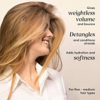 Fable & Mane Volumizing Shampoo & Conditioner Duo For Thinning, Fine or Medium Hair Types. Plumps Strands for Bounce, Body and fuller-looking Hair