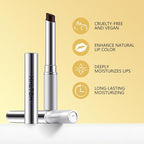 1PCS Honey Tinted Lip Balms Lip Stain, Sheer Hydrating Lip Balm for Women All Skin Tones, Korean Natural Black Cherry Lip Tint Moisturizing Nourishing Lips Balm Lipstick, Bálsamo labial con color miel