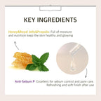 Papa Recipe Bombee Pore Honey Mask 10 Pack – No-Sebum Hydration & Pore Care – Korean Sheet Mask with Honey & Propolis Essence