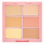KimChi Chic Undercover Hoe Corrector Palette - Full Coverage Concealer, Creamy, Long Wearing, Hides Dark Circles & Blemishes Cruelty Free, Light 0.25oz